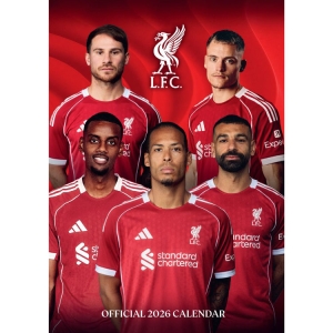 Liverpool Fc  - 2026 A3 Calendar  Pf in the group MERCHANDISE /  /  at Bengans Skivbutik AB (5646808)