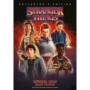 Stranger Things  - 2026 A3 Deluxe Calendar in the group Minishops / Stranger things at Bengans Skivbutik AB (5646809)