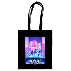 K-Pop Demon Hunters - Key Art- Black Tote Bag in the group OUR PICKS / Friday Releases / 2025-10-31 at Bengans Skivbutik AB (5647056)