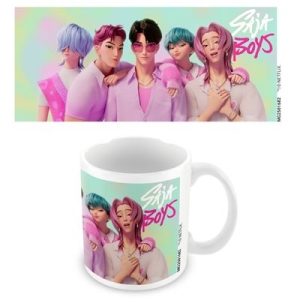 K-Pop Demon Hunters - (Saja Boys) White Pod Mug in the group MERCHANDISE / Mug / K-Pop at Bengans Skivbutik AB (5647061)
