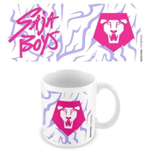 K-Pop Demon Hunters - (Saja Boys Logo) White Pod Mug in the group MERCHANDISE / Mug / K-Pop at Bengans Skivbutik AB (5647062)