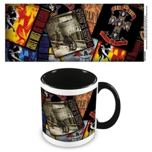 Guns N' Roses - (Albums Collage) Black Coloured Inner Pod Mug in the group OUR PICKS / Friday Releases / 2025-10-31 at Bengans Skivbutik AB (5647071)