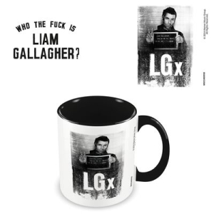Liam Gallagher - (Who Is Liam?) Black Coloured Inner Pod Mug in the group MERCHANDISE / Mug / Pop-Rock at Bengans Skivbutik AB (5647072)