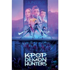 K-Pop Demon Hunters  - Key Art - Poster Poster 91,5 X 61 Cm in the group MERCHANDISE / Poster / Pop-Rock at Bengans Skivbutik AB (5647084)