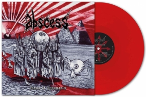 Abscess - Dawn Of Inhumanity (Red Vinyl Lp) in the group OUR PICKS / Friday Releases / 2025-12-12 at Bengans Skivbutik AB (5647247)