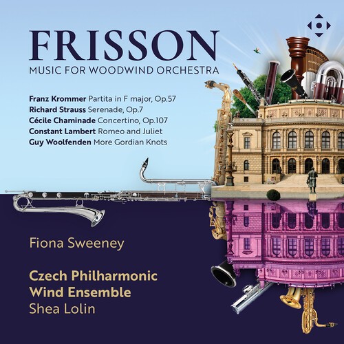 Czech Philharmonic Wind Ensemble F - Frisson - Music For Woodwind Orches in the group CD / Klassiskt at Bengans Skivbutik AB (5648052)