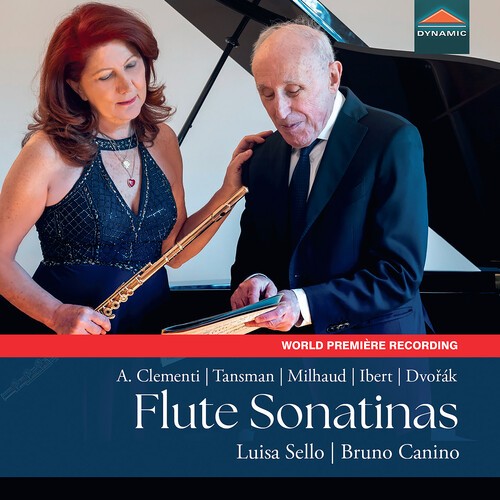 Luisa Sello Bruno Canino - Flute Sonatinas in the group CD / Klassiskt at Bengans Skivbutik AB (5648067)