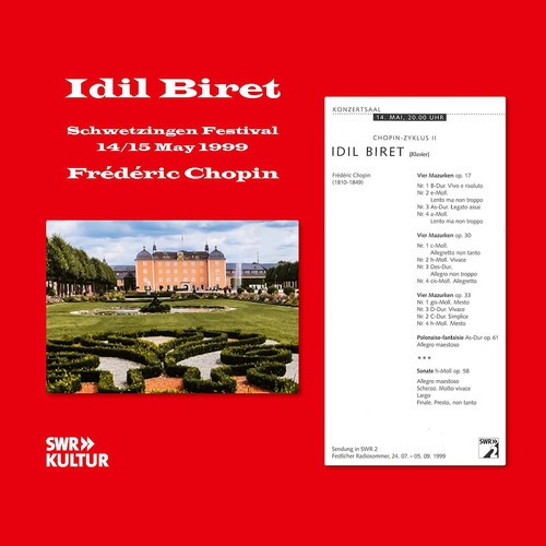 Idil Biret - Schwetzingen Festival 1999 in the group CD / Klassiskt at Bengans Skivbutik AB (5648239)