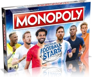 World Football - World Football Stars Monopoly in the group MERCHANDISE / Board Games / Sport at Bengans Skivbutik AB (5648387)