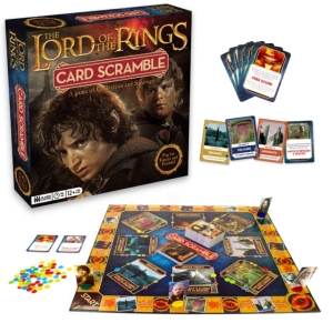 The Lord Of The Rings - Card Scramble Board Game in the group MERCHANDISE / Board Games / Soundtrack at Bengans Skivbutik AB (5648394)