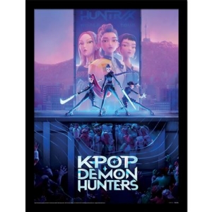 K-Pop Demon Hunters - Key Art Collector Print in the group MERCHANDISE / Poster / K-Pop at Bengans Skivbutik AB (5648434)