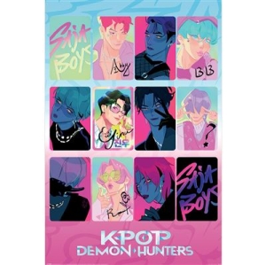 K-Pop Demon Hunters - Light And Dark Maxi Poster 91,5 X 61 Cm in the group OTHER / BW-Poster at Bengans Skivbutik AB (5648435)