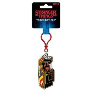 Stranger Things - Arcade Unit Torch Key Clip in the group MERCHANDISE / Merch / Nyheter / TV-serie at Bengans Skivbutik AB (5648439)