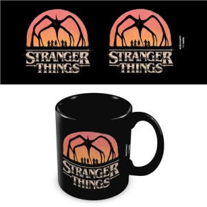 Stranger Things - Logo Black Pod Mug in the group MERCHANDISE / Mug / TV series at Bengans Skivbutik AB (5648451)