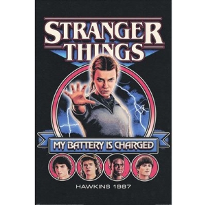 Stranger Things - My Battery Is Charged Maxi Poster 91,5 X 61 Cm in the group OTHER / BW-Poster at Bengans Skivbutik AB (5648476)