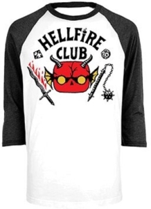 Stranger Things - Funko Boxed Tee: Hellfire Club - Large in the group OTHER / BW-T-shirts at Bengans Skivbutik AB (5648493)