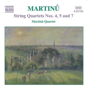 Martinu Bohuslav - String Quartets Vol 3 in the group Externt_Lager /  at Bengans Skivbutik AB (564863)