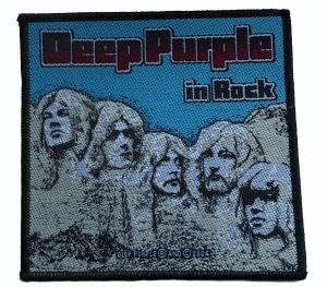 Deep Purple - Patch In Rock (9,6 X 10 Cm) in the group MERCHANDISE / Patch / Heavy Metal at Bengans Skivbutik AB (5648774)