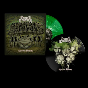 Grand Cadaver - Rot Beneath The (Green/Black Splatter Vinyl LP) in the group Minishops / Grand Cadaver at Bengans Skivbutik AB (5648903)