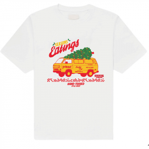 Stranger Things - Season Of Eating Hand Tossed Uni Wht T-Shirt in the group MERCHANDISE / T-shirt / Soundtrack at Bengans Skivbutik AB (5649140r)