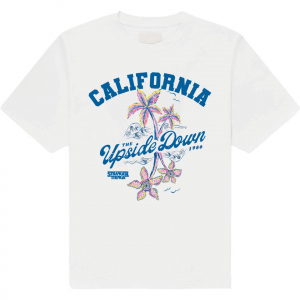 Stranger Things - California Upside Down Uni Wht T-Shirt in the group MERCHANDISE / T-shirt / Soundtrack at Bengans Skivbutik AB (5649160r)