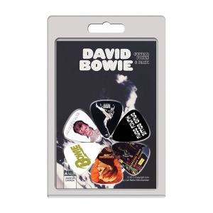 David Bowie - Album Covers 2 6-Pack Plectrum Pack in the group MERCHANDISE / Merch / Pop-Rock at Bengans Skivbutik AB (5649203)