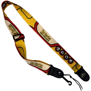 The Beatles - Yellow Submarine Portholes Guitar Strap in the group MERCHANDISE / Merch / Pop-Rock at Bengans Skivbutik AB (5649224)