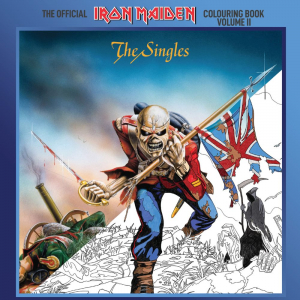Iron Maiden  - The Official Iron Maiden Colouring Book - The Singles  in the group Minishops / Rock N' Roll Colouring Books at Bengans Skivbutik AB (5649602)