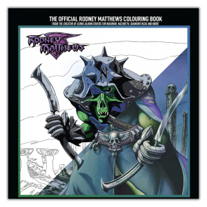 Rodney Matthews - The Official Rodney Matthews Colouring Book  in the group Minishops / Rock N' Roll Colouring Books at Bengans Skivbutik AB (5649606)