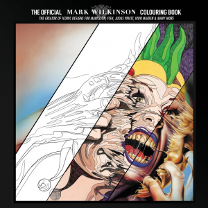 Mark Wilkinson - The Official Mark Wilkinson Colouring Book  in the group Minishops / Rock N' Roll Colouring Books at Bengans Skivbutik AB (5649607)