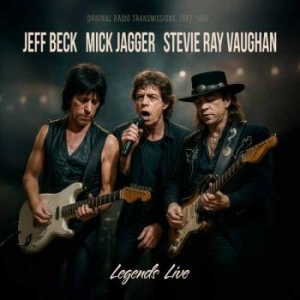 Jeff Beck Mick Jagger Stevie Ray - Legends Live (Clear Vinyl Lp) in the group OUR PICKS / Friday Releases / 2026-01-23 at Bengans Skivbutik AB (5649890)