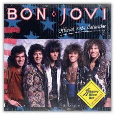 Bon Jovi - 2026 Square Calendar in the group MERCHANDISE / Kalender / Pop-Rock at Bengans Skivbutik AB (5649940)