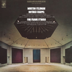 Feldman Morton - Rothko Chapel/For Frank O'hara (50T in the group VINYL / Upcoming releases / Pop-Rock at Bengans Skivbutik AB (5650355)