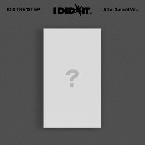 Idid - The 1St Ep [I Did It.] ?After Sunse in the group CD / Pop-Rock at Bengans Skivbutik AB (5650430)