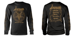 Venom - L/S Welcome To Hell (L) in the group MERCHANDISE / T-shirt / Nyheter / Hårdrock at Bengans Skivbutik AB (5650468)