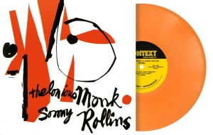 Thelonious Monk & Sonny Rollins - Monk (Orange Vinyl Lp) in the group VINYL / Upcoming releases / Jazz at Bengans Skivbutik AB (5650843)