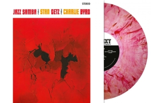 Stan Getz / Charlie Byrd - Jazz Samba (Red Marbled Vinyl Lp) in the group VINYL / Upcoming releases / Jazz at Bengans Skivbutik AB (5650930)