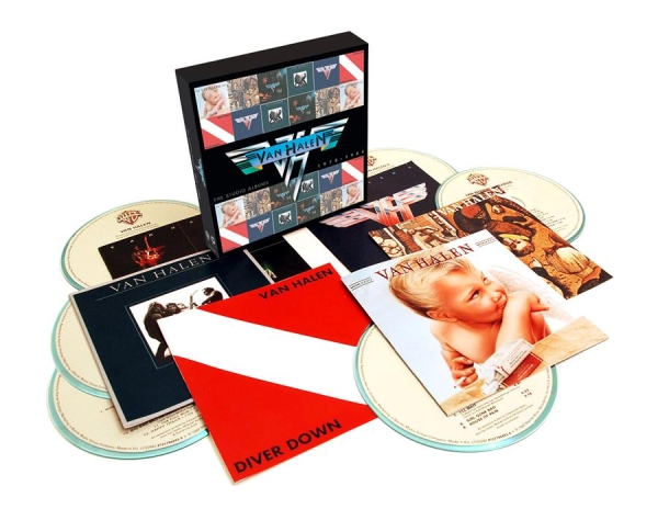 Van Halen - Studio Albums 1978-1984 in the group CD / Rock at Bengans Skivbutik AB (565130)