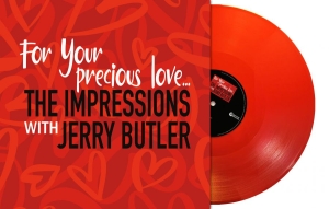 Impressions The - For Your Precious Love (Red Vinyl L in the group VINYL / Upcoming releases / RnB-Soul at Bengans Skivbutik AB (5651617)