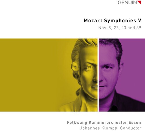 Mozart W A - Symphonies V - Nos. 8, 22, 23 & 39 in the group CD / Klassiskt at Bengans Skivbutik AB (5651712)