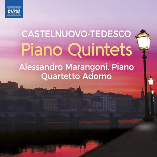 Mario Castelnuovo-Tedesco - Piano Quintets in the group CD / Klassiskt at Bengans Skivbutik AB (5651781)