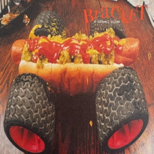 Bracket - 4-Wheel-Vibe (Colored Vinyl Lp) in the group VINYL / Upcoming releases / Pop-Rock at Bengans Skivbutik AB (5652001)