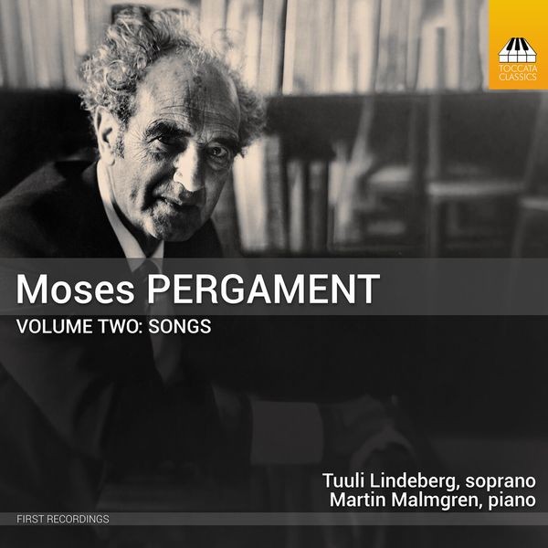 Tuuli Lindeberg Martin Malmgren - Moses Pergament, Vol. 2 - Songs in the group CD / Klassiskt at Bengans Skivbutik AB (5652011)