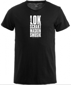 Lok - Schaktmaskinsmusik (T-Shirt) in the group MERCHANDISE / T-shirt / Nyheter / Hårdrock at Bengans Skivbutik AB (5652168r)
