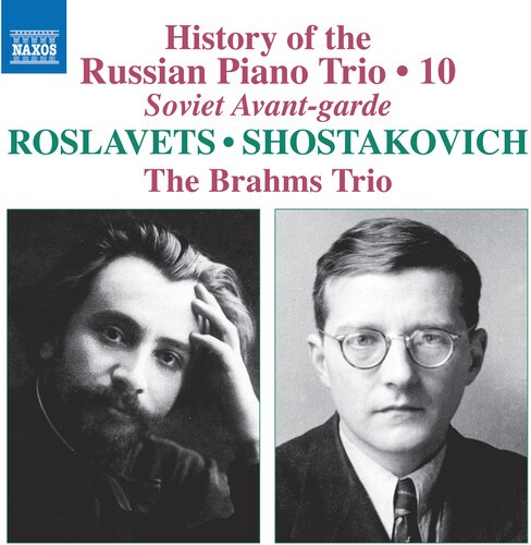 The Brahms Trio - History Of The Russian Piano Trio, in the group CD / Bestsellers at Bengans Skivbutik AB (5652679)
