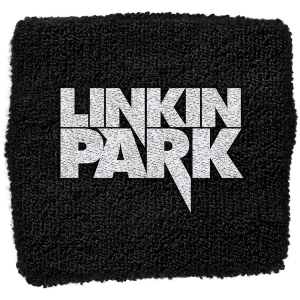 Linkin Park - Logo Embroidered Wristband in the group MERCHANDISE / Merch / Hårdrock at Bengans Skivbutik AB (5653065)
