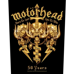Motorhead - Core 50Th Back Patch in the group MERCHANDISE / Patch / Heavy Metal at Bengans Skivbutik AB (5653102)
