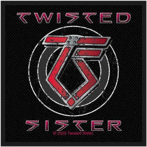Twisted Sister - Ts Logo Standard Patch in the group MERCHANDISE / Patch / Heavy Metal at Bengans Skivbutik AB (5653132)