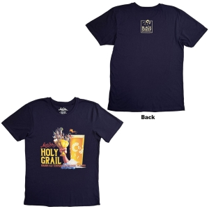 Monty Python - Holy Grail Golden Ale Uni Navy T-Shirt in the group MERCHANDISE / T-shirt / Soundtrack at Bengans Skivbutik AB (5653210r)