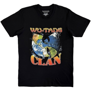 Wu Tang - World Uni Bl T-Shirt in the group MERCHANDISE / T-shirt / Hip Hop-Rap at Bengans Skivbutik AB (5653227r)